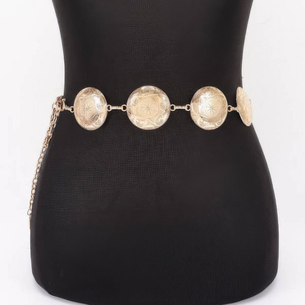 Vintage Metal Chain Belt
